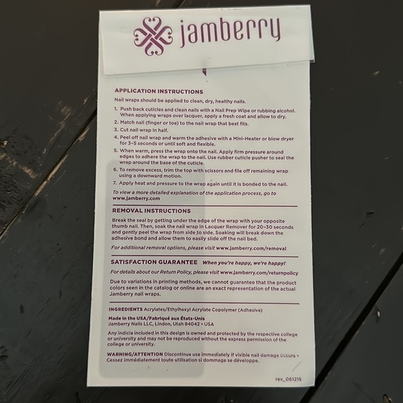 JAMBERRY bejeweled nail wraps - Picture 4 of 8